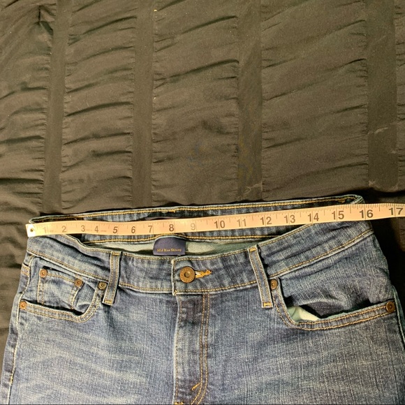 Levi’s Mid Rise Skinny denim jeans Sz 14 M - Picture 11 of 15